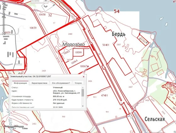 На кадастровой карте поселок Вега располагается под надписью «Морозово»
