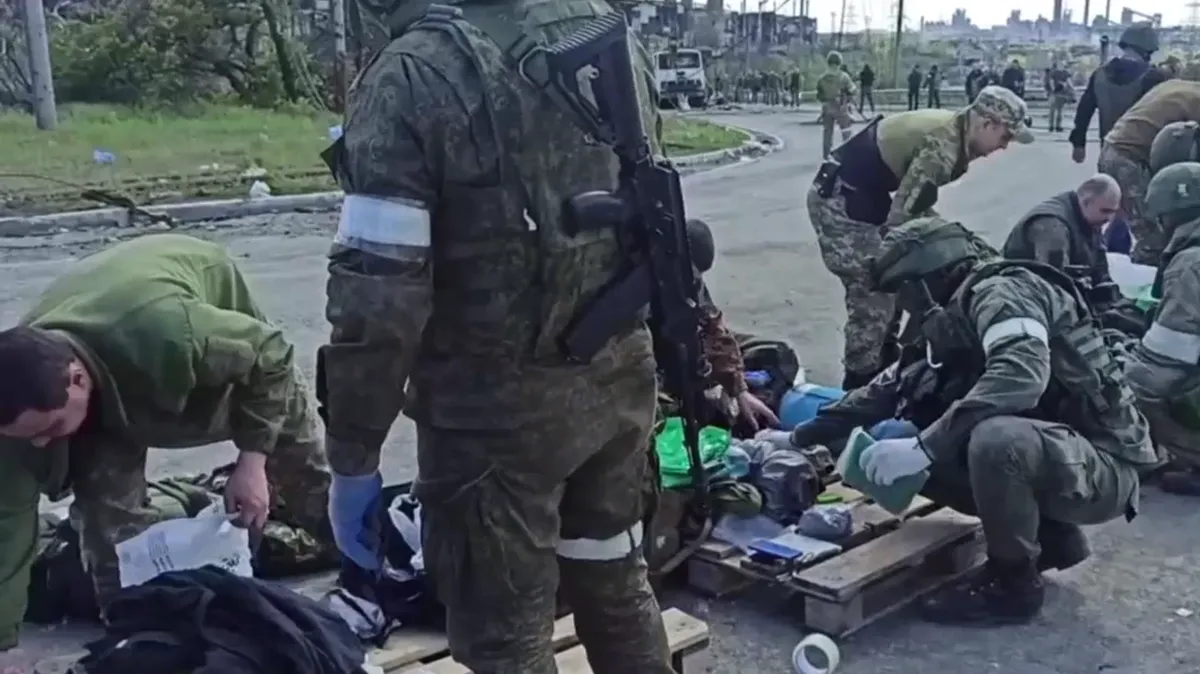 Внешний вид военнослужащих ВСУ Украины и бойцов «Азова»* сильно отличается. Фото: Министерство обороны Российской Федерации
