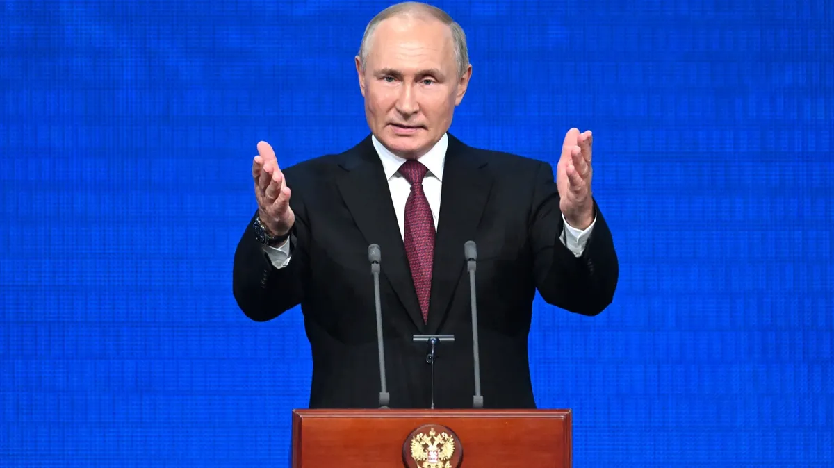 Путин обратится к народу в день российской государственности 21 сентября