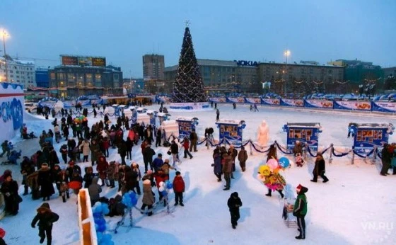 Новый год в Новосибирске