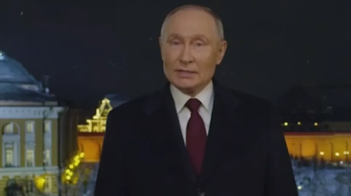 Поздравление Владимира Путина с Новым 2024 годом – видео