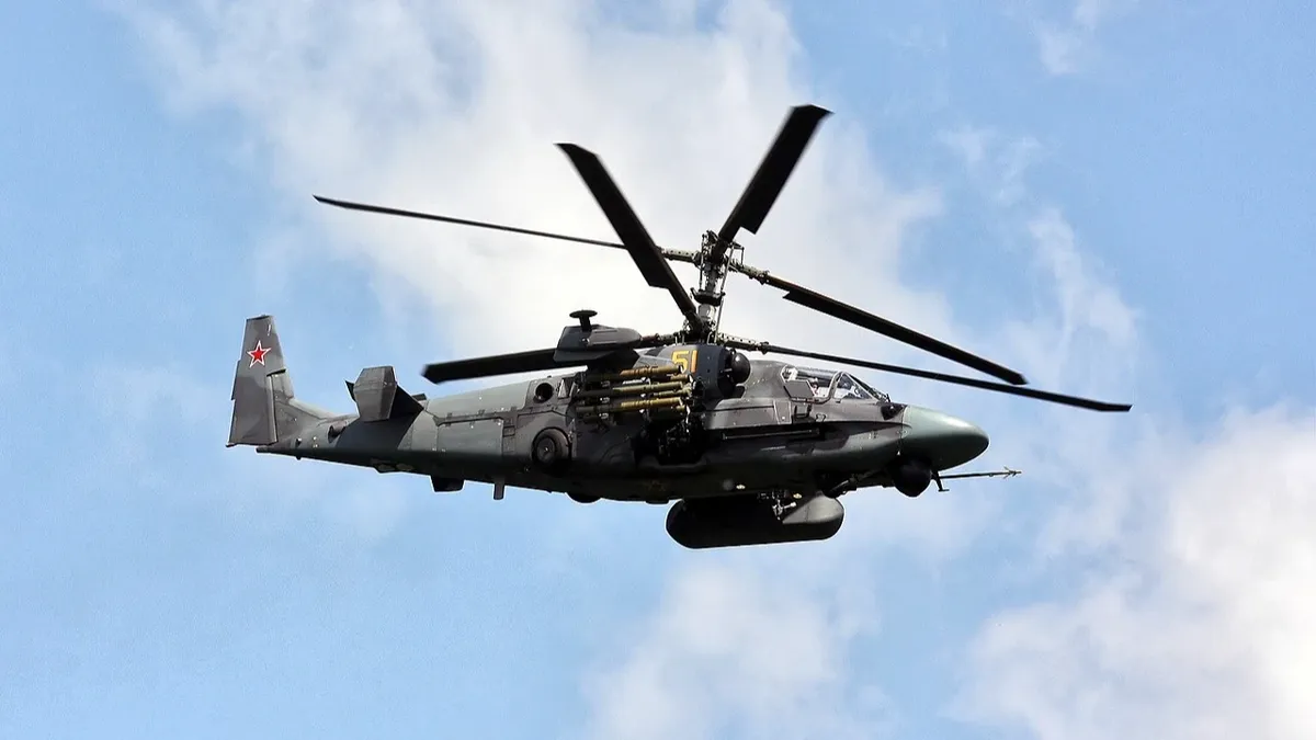 Вертолет Ка-2 «Аллигатор» упал в Азовском море из-за непогоды — пилоты выжили