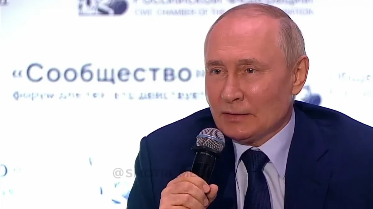 «Перед тем, как расчехлить автомат, на нас уже напали» Путин объяснил, почему решился на спецоперацию на Украине 
