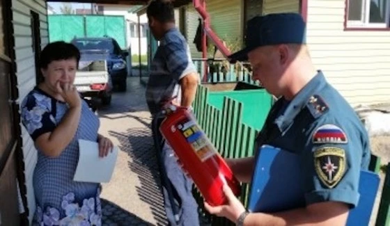 Безопасные дома выбирали пожарные