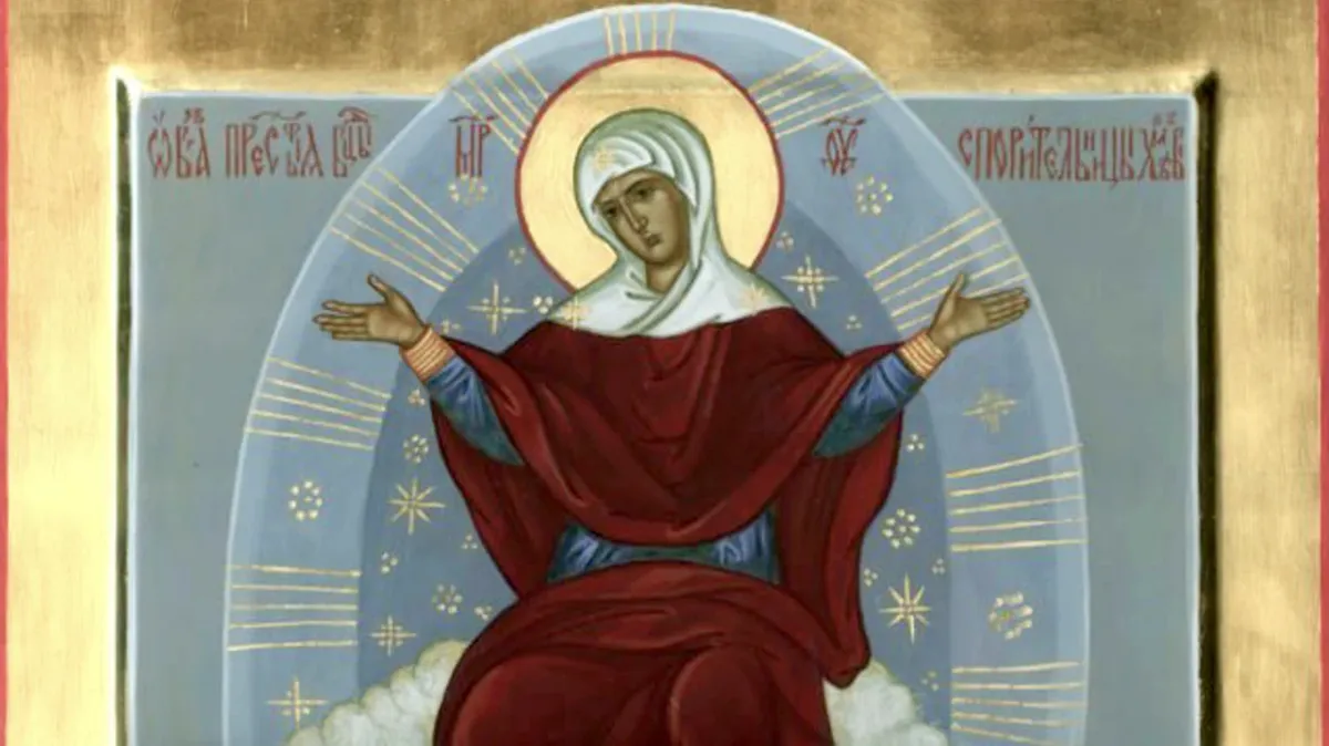 Икона Богородицы «Спорительница хлебов». Фото: azbyka.ru