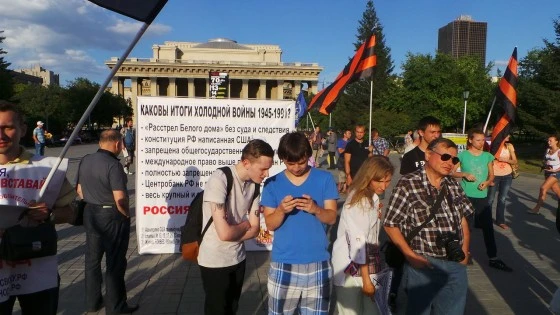 Виталий Панасюк считает, что на подобные митинги должно приходить больше людей