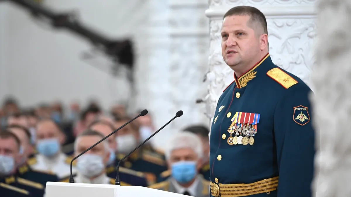 Генерал-лейтенант Олег Цоков погиб в Бердянске. Фото: www.kremlin.ru