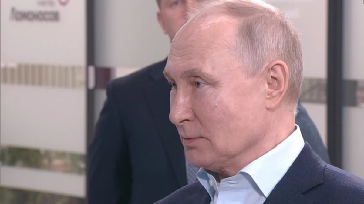 Владимир Путин. Фото: Скриншот 