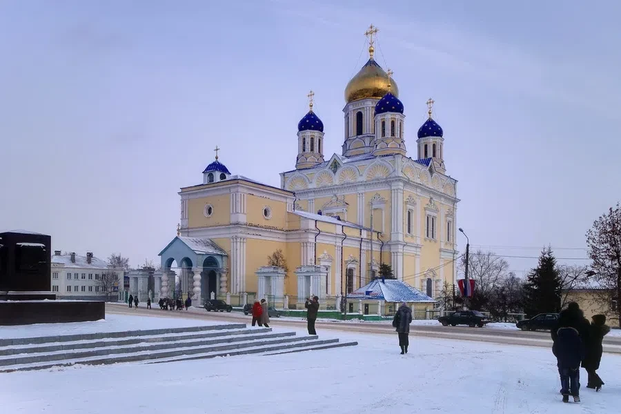 церковь, храм, зима