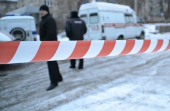 оцепление Место ЧП оцепили