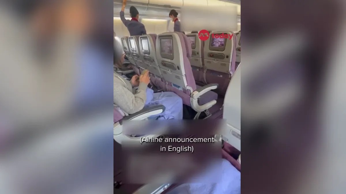 Агрессивная пассажирка из Японии пыталась ударить стюардессу за незнание ее родного языка