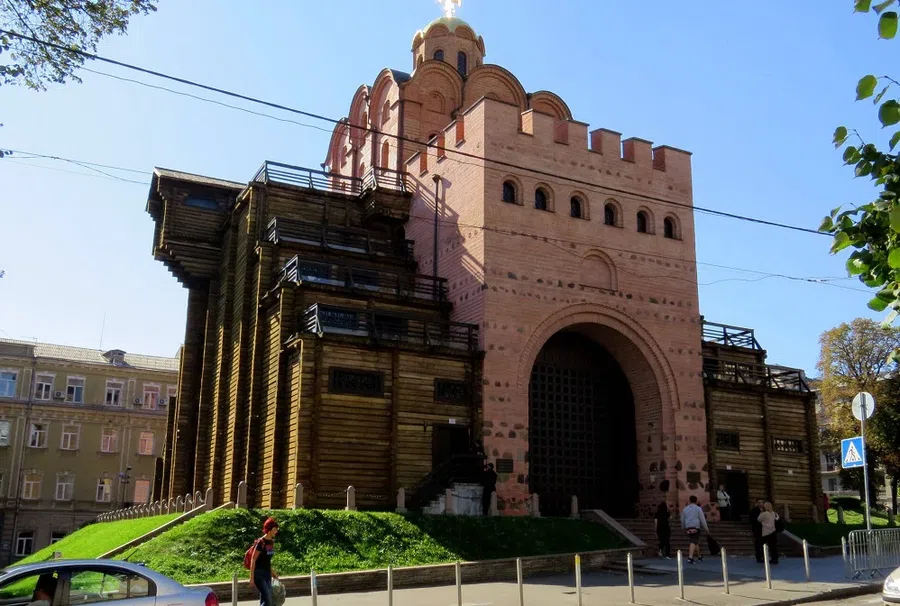 золотые ворота в Киеве