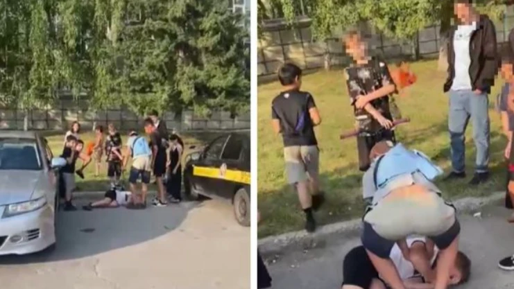 В Новосибирске у ГПНТБ толпа цыган накинулась и избила 10-летнего мальчика до сотрясения мозга