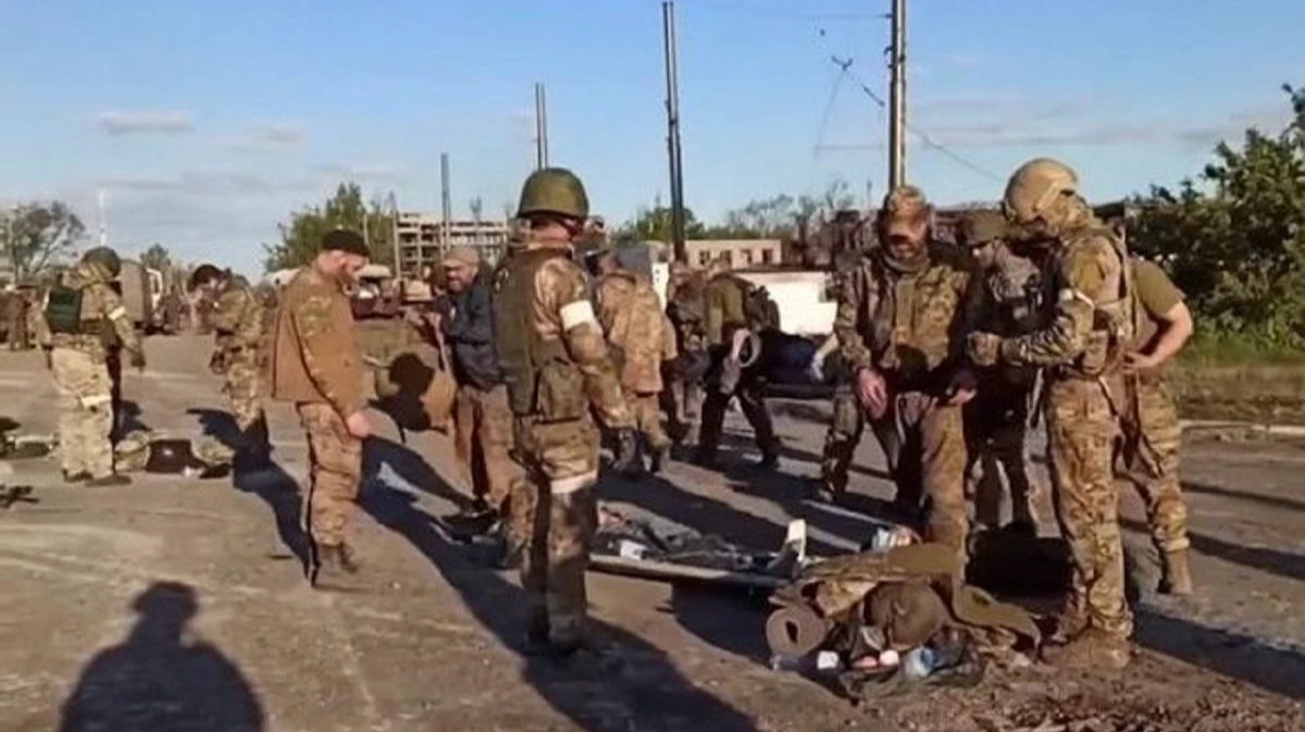 Глава разведки Украины заявил, что пленных из «Азовстали» могут вскоре освободить. Фото: телеканал Грозного