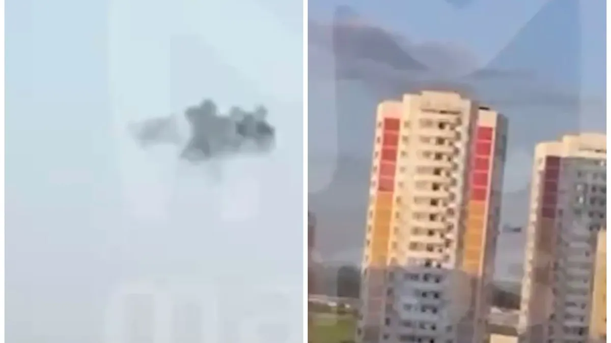 Жители Новой Москвы сообщили о двух взрывах в небе — сбитие беспилотников
