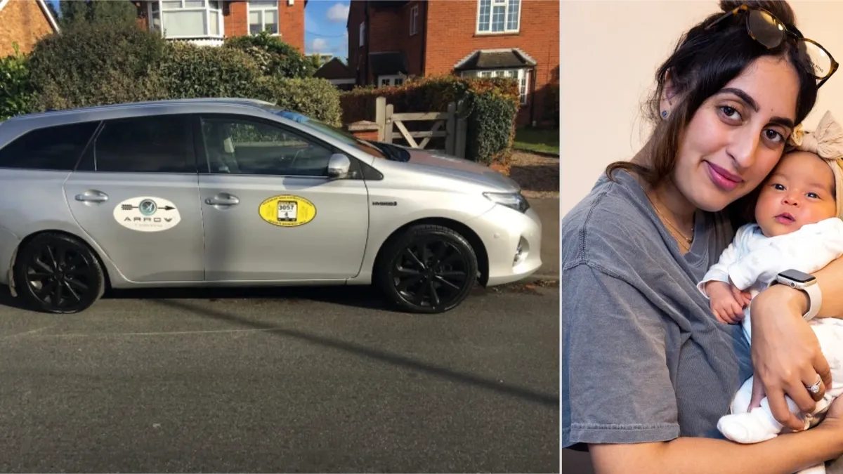 В Британии Фара Каканиндин родила в такси - фирма прислала ей счет на 60 фунтов стерлингов за уборку автомобиля  