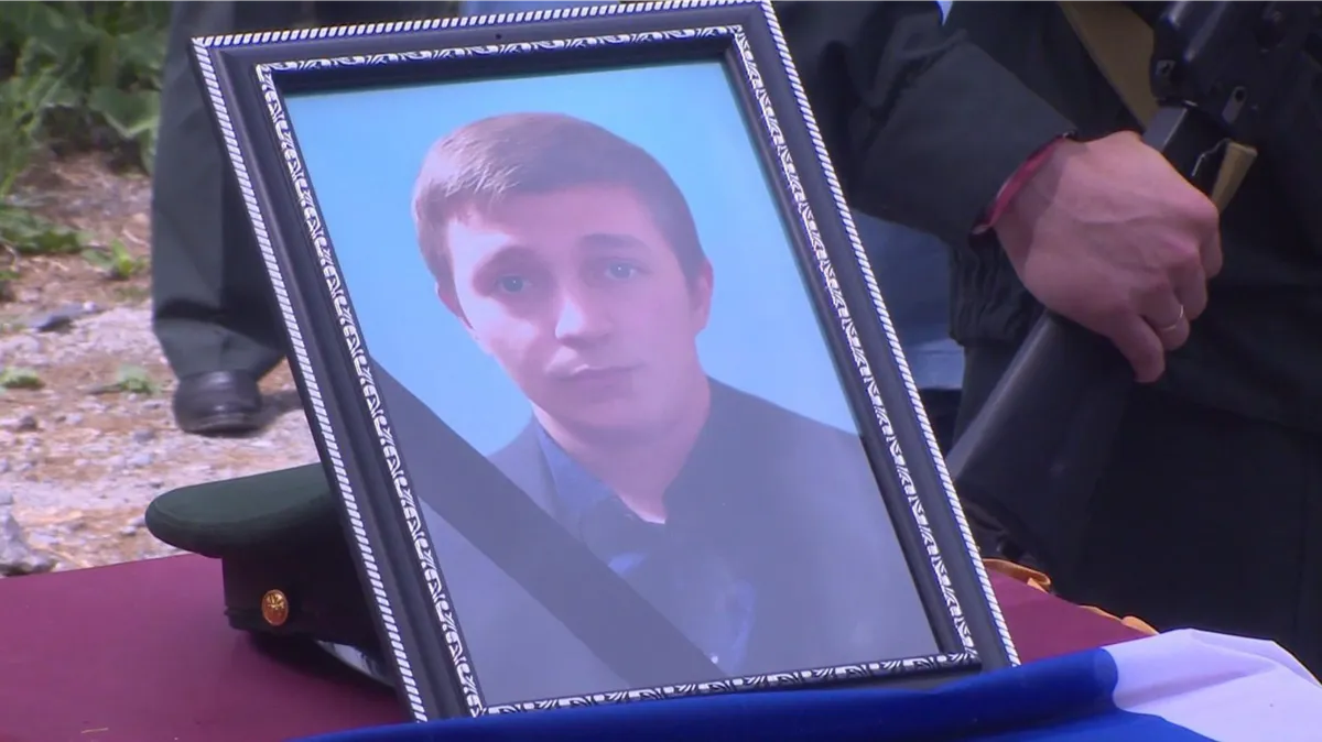 В Искитиме простились с погибшим на Украине 24-х летним Николаем Титовым