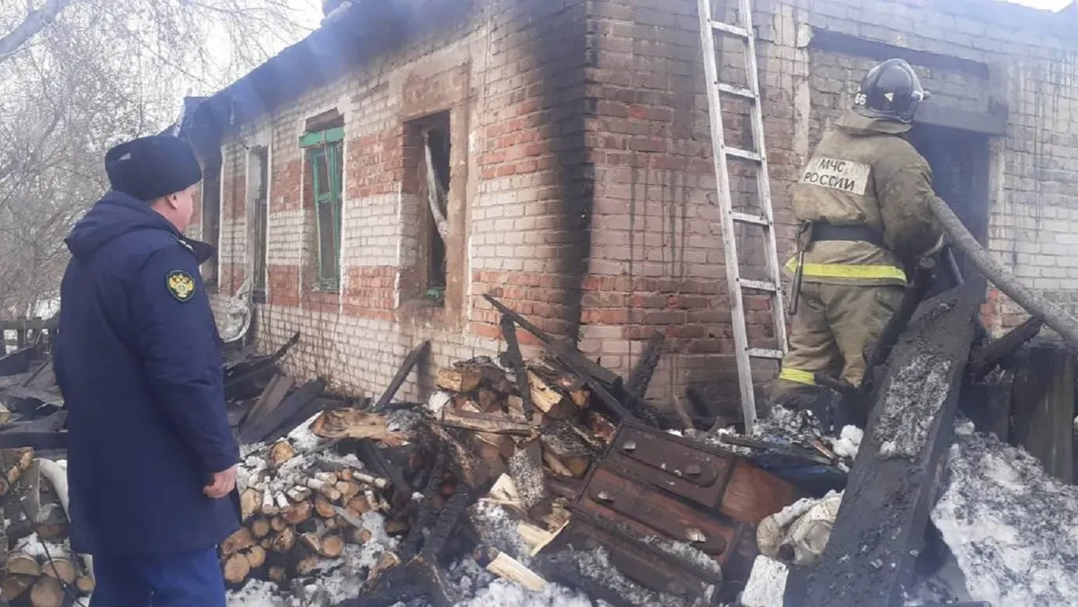 Двое несовершеннолетних детей заживо сгорели в частном доме под Новосибирском – взрослых рядом не оказалось