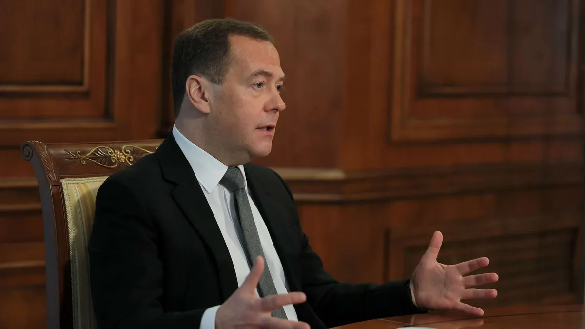 Зачастую Дмитрий Медведев высказывается о происходящем очень ярко. Фото: wikiforo.ru