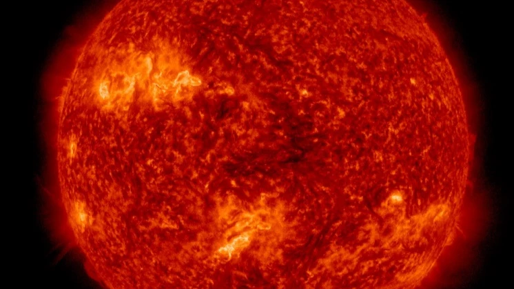 Поверхность Солнца снова в возмущенном состоянии. Фото: tesis.xras.ru