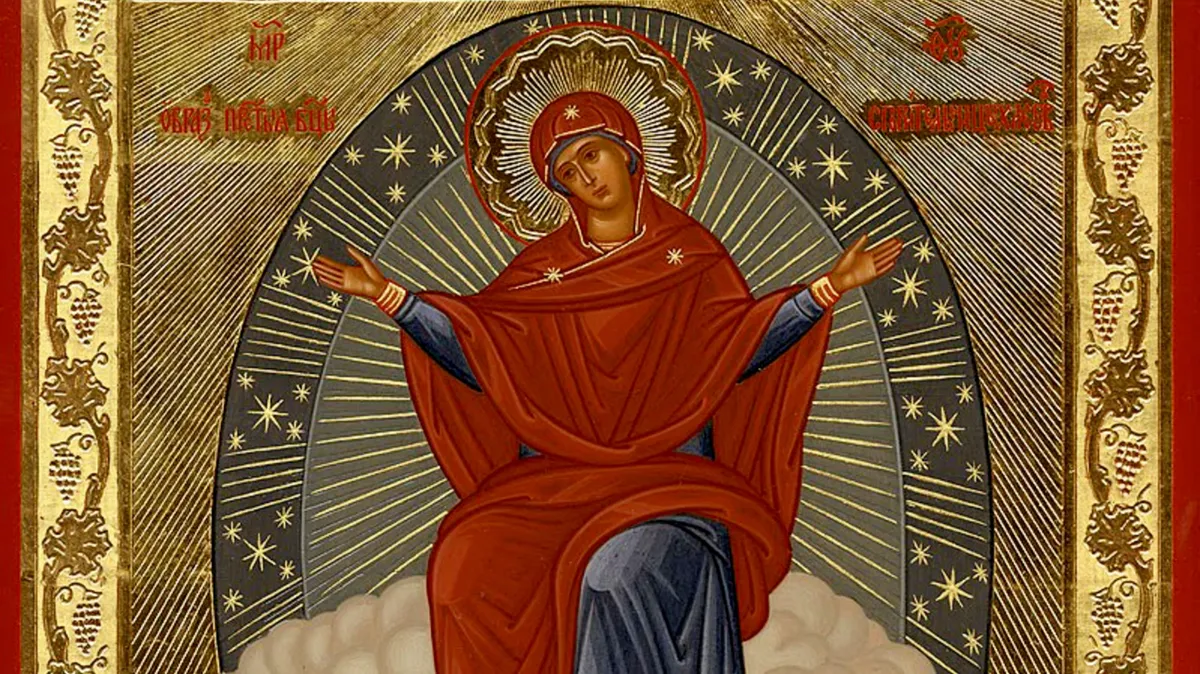 Икона Богородицы «Спорительница хлебов». Фото: azbyka.ru