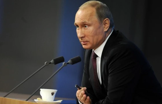 Пресс-конференция президента РФ Владимира Путина 2013 г.