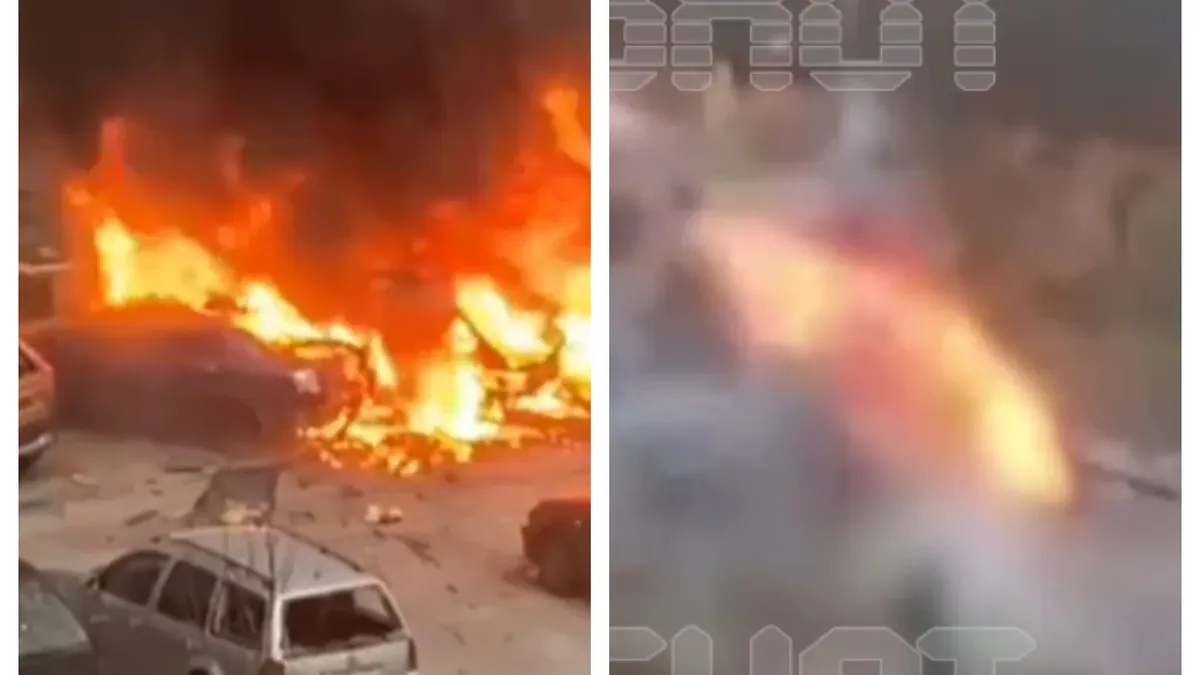 Ситуация в Белгороде. Фото: кадры из видео.