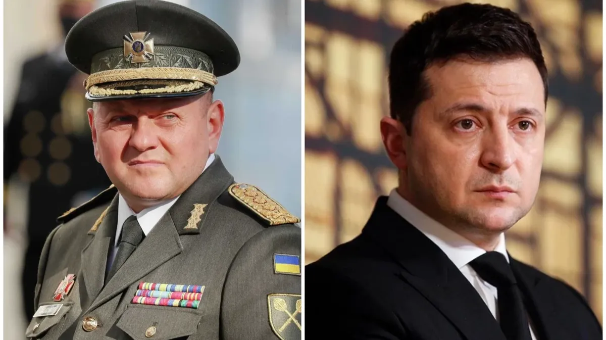 Залужный против Зеленского: уволит ли президент Украины главкома ВСУ после объявления тупика на фронте СВО 