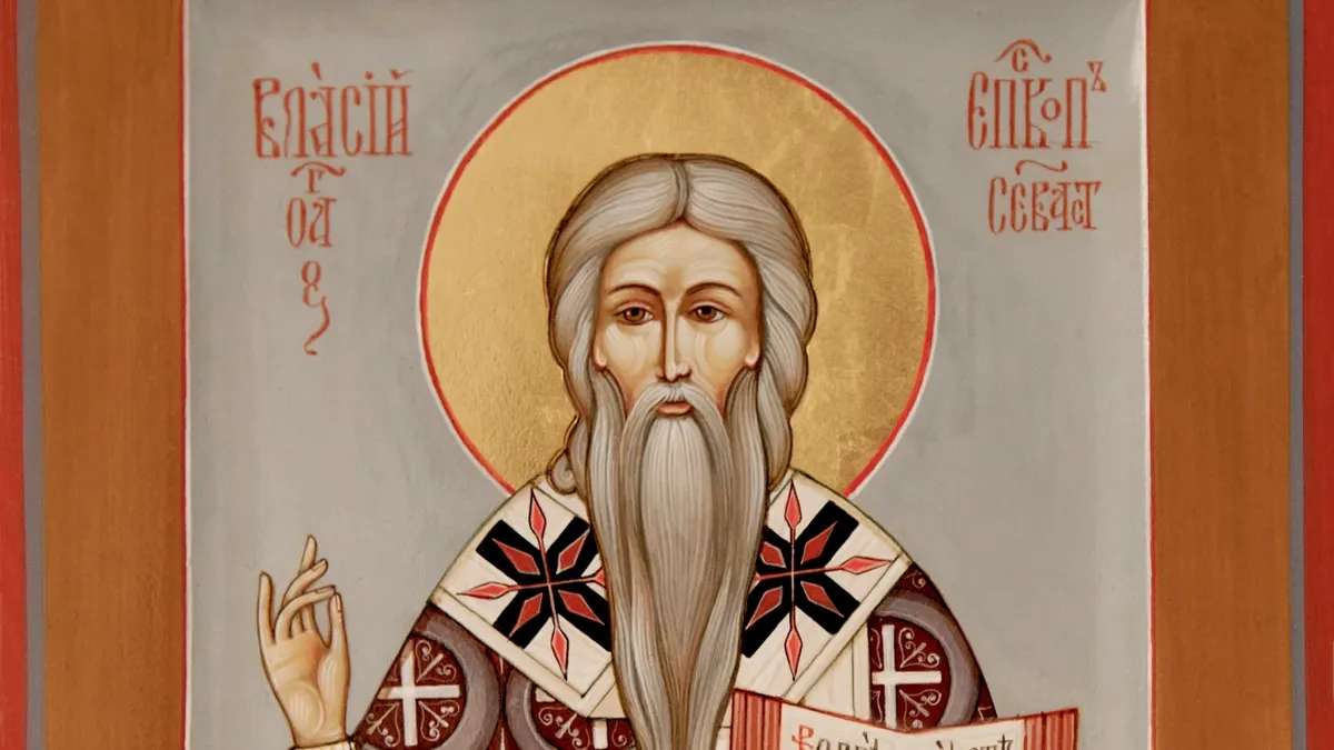 Священномученик Вла́сий Севастийский, епископ. Фото: azbyka.ru