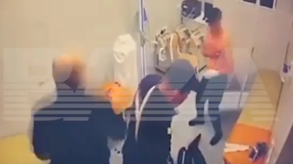 Жителя Владикавказа расстреляли в больнице. Этот момент попал на видео. Фото: скриншот с видео