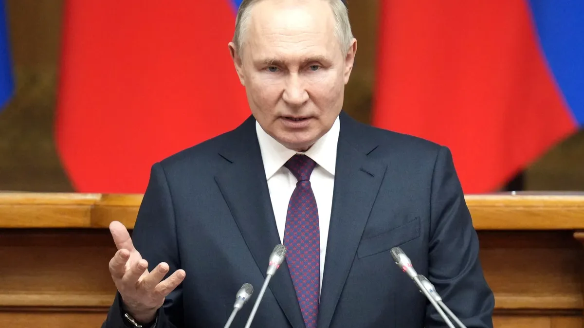Владимир Путин приказал отправлять на военные сборы россиян, находящихся в запасе