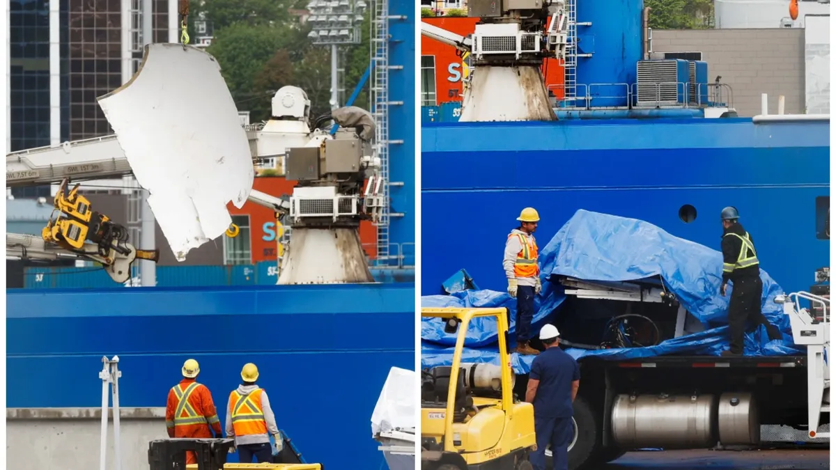 «Предполагаемые человеческие останки» Береговая охрана США обнаружила тела погибших пассажиров батискафа «Титан» 
