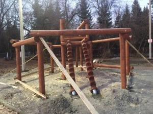 Новая детская площадка
