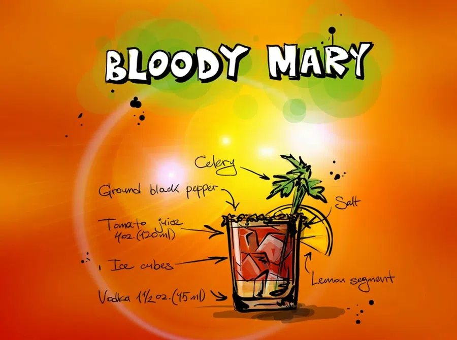 День коктейля «Кровавая Мэри» - 1 января. Фото: Pixabay.com
